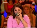le rire d'une personne qui a fait mourrir de rire un plateau entier!!