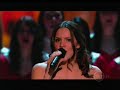 Katharine McPhee O Come All Ye Faithful (Xmas in DC)