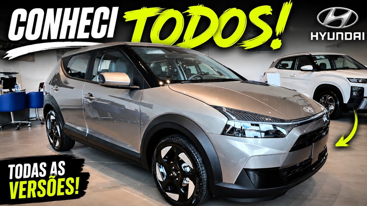 CONHECI TODAS AS VERSÕES DO NOVO HYUNDAI i20!