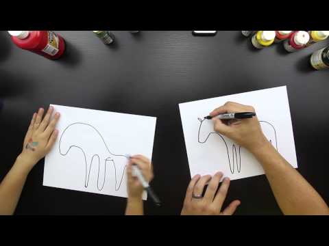 how to draw zebra