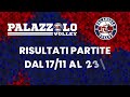 risultati partite dal 17 al 23 novembre2025