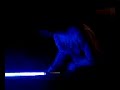 Lightsaber duel with friend