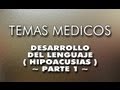 HIPOACUSIAS EN LA INFANCIA / DESARROLLO ...