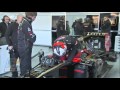 Kimi Räikkönen drives Renault in Valencia