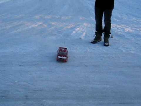 Watch RC Video: 'Tamiya TL01 Mitsubishi Lancer on snow'