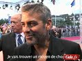 George Clooney sur le tapis rouge de Deauville
