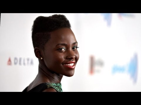 winner - Nyong'o the 'Most Beautiful' Person of the Year Actress questions if children today still equate beauty with light skin and long, flowing straight hair.