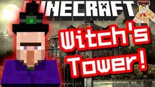 Minecraft WITCH TOWER Battle! Clay Soldiers #127!