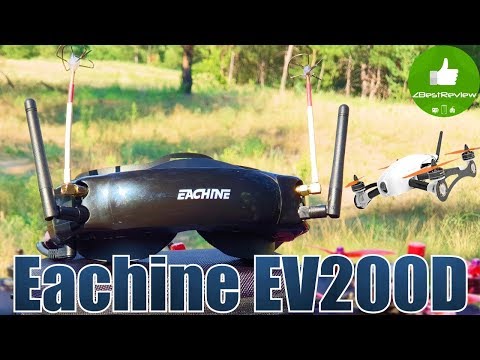 ✔ FPV Очки Eachine EV200D - Первый Обзор на Русском!