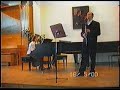 emile paladilhe - solo pour hautbois

oboe: przemyslaw danowski
piano: agnieszka stachurska
recorded live on highschool graduation recital, on 16.05.2000 in warsaw, poland

ob�j: przemys?aw danowski
fortepian: agnieszka stachurska
nagranie zrobione podczas recitalu dyplomowego w ?redniej szkole (psm ii st. im j. elsnera w warszawie), 16.05.2000 r.

copyrights - http://oboe.net.pl