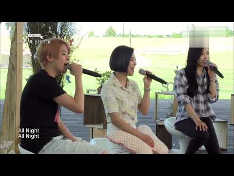 Victoria, Amber & Luna performing All Night - AS4U
