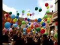 rilascio palloncini in aria capoterra