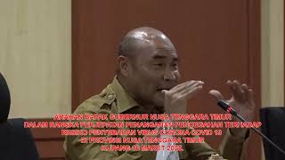 ARAHAN GUBERNUR NUSA TENGGARA TIMUR DALAM RANGKA PENCEGAHAN COVID 19 (VIRUS CORONA) DI NUSA TENGGARA