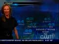Paramedic Rhona Chambers Does Guest Weather Forecast in NY