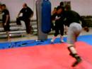 Keith (Hapkido) vs Cris (Tae Kwon Do) Bullshido Throwdown