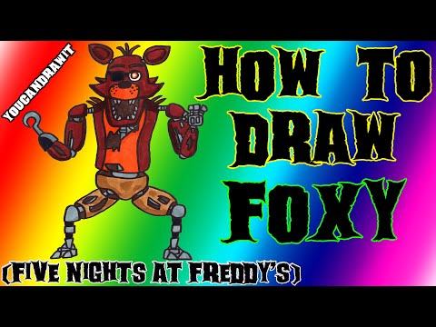 how to draw five nights at freddy's