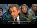 riot police had to break up a crowd of dozens of left-wing supporters, and some basque separatists, after french president nicolas sarkozy arrvied to campaign in bayonne ahead of april's presidential race.
