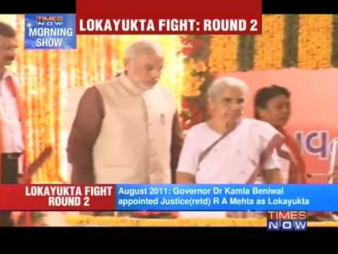 Lokayukta - After its long tussle with the Governor over the Lokayukta, the Gujarat government is now locked in a dispute with the Opposition over the amendments in the ...