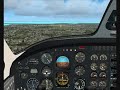 Cessna 441 landing in Pensacola, Florida