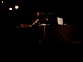 live act of maja ratkje in electronica en abril, in la casa encendida, madrid, april 2008