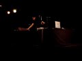 live act of maja ratkje in electronica en abril, in la casa encendida, madrid, april 2008