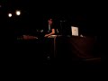 live act of maja ratkje in electronica en abril, in la casa encendida, madrid, april 2008