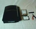 Replace the HDD of PS3 60GB(2.5inch) to 400GB(3.5inch)