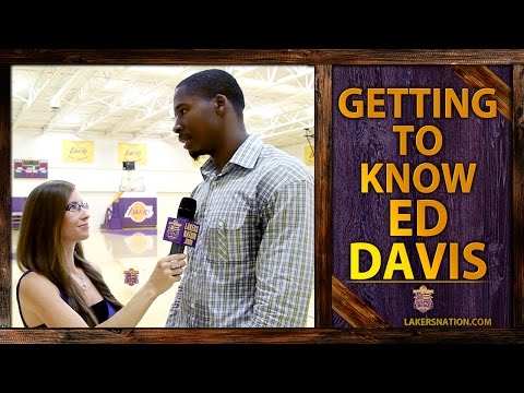 Video: Ed Davis Lakers Nation Interview: One On One With The New Laker