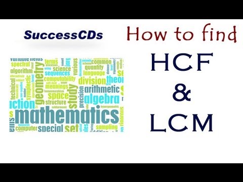 how to calculate hcf