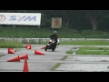 Click here to watch this video 新竹安駕中心女生雨中大型重機練車 honda cb400 by sony nex 5n 18-200mm