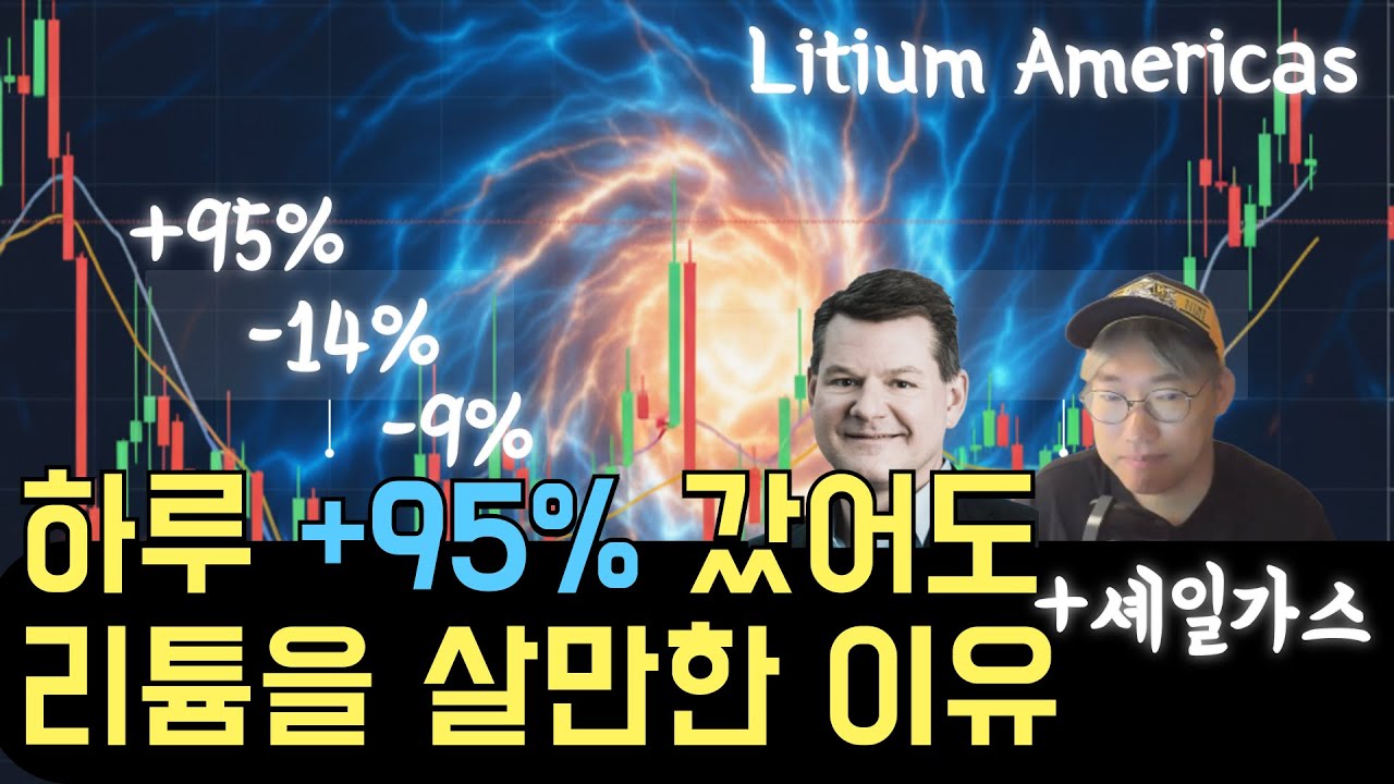 리튬과 셰일을 비교하고 알게된 X배거 가능성. 미국정부에 선택받은 기업. 리튬 아메리카스 LAC Litium Americas