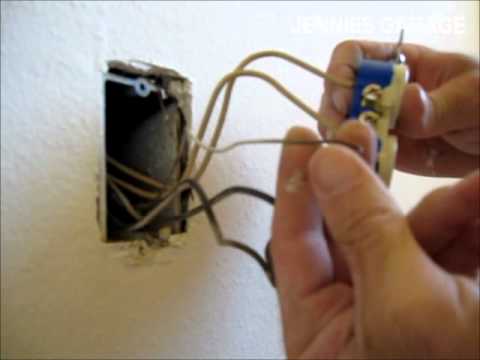 how to patch electrical outlet