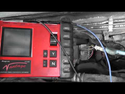 How to troubleshoot a no spark condition with a test light (Subaru)