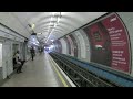 Victoria Line 2009 stock arriving at Seven Sisters