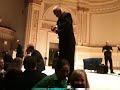 Abby and keila meet Carl kasell
