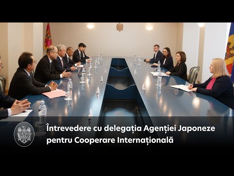 The perspective of the Moldovan-Japanese partnership for development was discussed by the Head of State with the leadership of the Japan International Cooperation Agency
