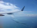 Florida Keys from plane