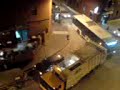 calle bloqueada a las 00:00