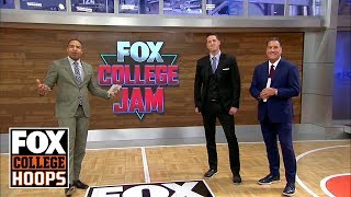 Georgetown vs. Syracuse: Lavin, Jacobsen pick players for NBA Jam teams | FOX COLLEGE HOOPS by FOX Sports