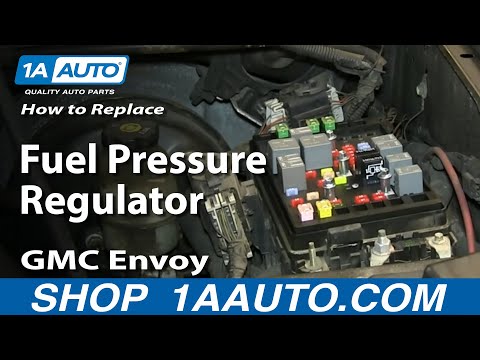 How To Install Replace Fuel Pressure Regulator 5.3L 2003-04 GMC Envoy XL Chevy trailblazer EXT