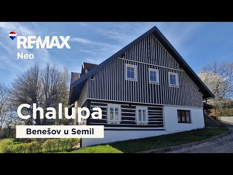 Video Prodej stylové chalupy – Benešov u Semil