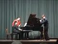 F. POULENC SONATA FOR FLUTE AND PIANO 1