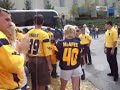 2008 Marshall vs. WVU (WVU Arrival at Stadium)
