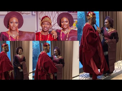 Bimpe Oyebade Confirms It's Not From A Movie, Lateef Adedimeji & Bimpe Celebrate Traditional Wedding