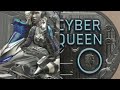 CYBER QUEEN 2023 $20 3 oz Pure Silver Black Proof Smartminting Coin - Cook Islands - Coin Invest Trust