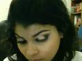 Fall Smokey Eyes with red lips using Heatherette Trio!!