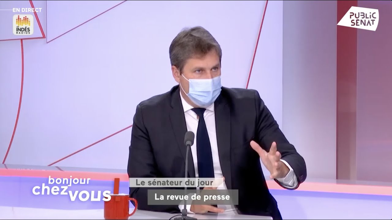 Mathieu Darnaud invité de "Bonjour chez vous" (Public Sénat)