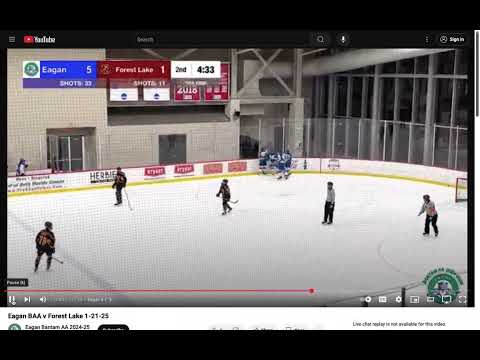 Tria Rink vs Forest Lake