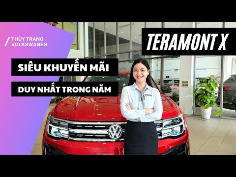 Volkswagen Teramont X- Suv Đức - Siêu khuyến mãi & Hỗ trợ thuế trước bạ