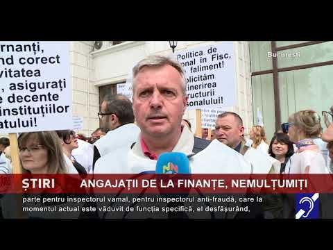 Angajații Fiscului, nemulțumiți